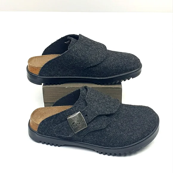 Betula by Birkenstock Charcoal Gray Wool Clogs | Size 40 (W 9-9.5 / M 7) birkenstock betula clogs products for sale | eBay main image 3
